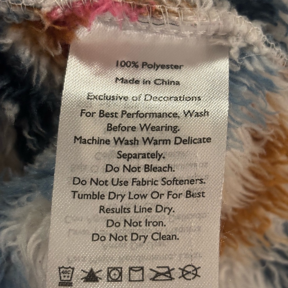 Eddie Bauer Multicolor Geometric Patterned Half Zip Fleece - Picture 10 of 10